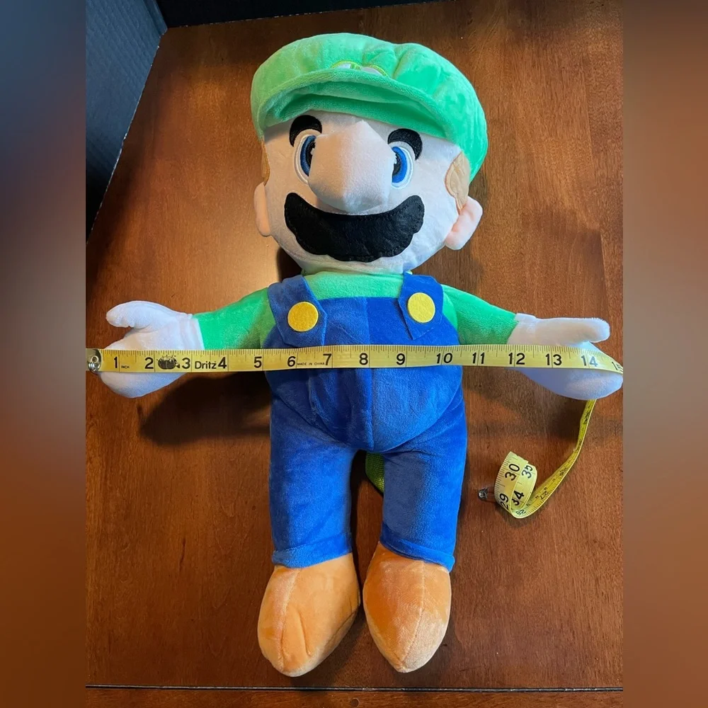 Backpack. Kids Plush Luigi. NWT - Picture 6 of 8